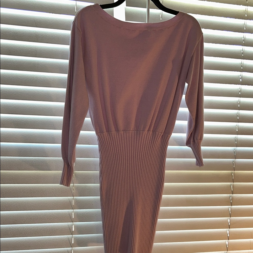 Purple Sweater Dress